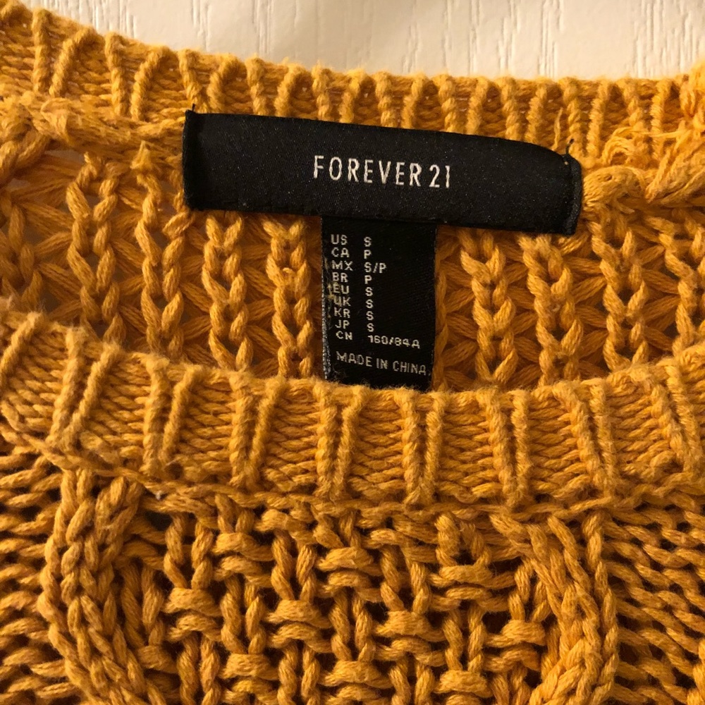Mustard Sweater - Picture 2 of 6